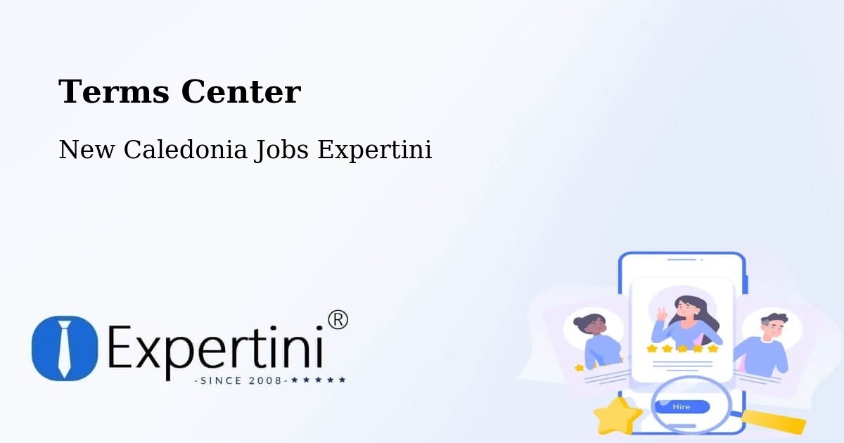 Terms of Service – Enghoué - New Caledonia Jobs Expertini